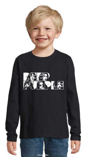 Παιδικό μπλουζάκι με στάμπα Deep Purple