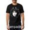 Rock t-shirt με στάμπα Jim Morrison Day destroys the night, night divides the day
