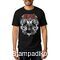 Rock t-shirt Black με στάμπα AC/DC Black Ice