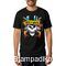 Rock t-shirt  Black με στάμπα Guns N' Roses Skull License