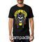 Rock t-shirt Black με στάμπα Guns N' Roses Slash Skull Head