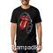 Rock Black t-shirt Rolling Stones Headphones T Shirt