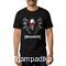 Rock t-shirt Black Megadeth Blood Of Heroes