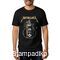 Rock t-shirt Metallica James Hetfield Gibson Guitar