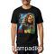 Rock t-shirt με στάμπα Bob Marley There's a natural mystic blowing through the air