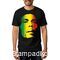 Rock t-shirt με στάμπα Bob Marley Retro