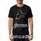 Rock t-shirt Carlos Santana with guitar