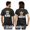 T-shirt King and Queen