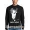 Μπλούζα Φούτερ με στάμπα Bon Jovi