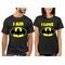 Μπλουζάκια για ζευγάρια I am BATMAN and I love BATMAN