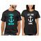 Μπλούζες για ζευγάρια Couple Matching T-shirts I Will Never Let You Sink Stylish Couple Shirts Anniversary Gift Ideas T-shirts