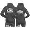 Μπλούζα φούτερ The King His Queen Hoodie with Wish Date ( η τιμή είναι και για τα δύο μπλουζάκια )