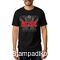 Rock t-shirt με στάμπα AC/DC Black Ice