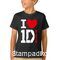 Παιδικό μπλουζάκι με στάμπα I Love One Direction