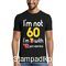 Mπλούζα με στάμπα Γενεθλίων I'm not 60 I'm 18 with 42 Years Experience - Birthday Funny Mens T-shirt