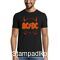 Rock t-shirt με στάμπα AC/DC High Voltage Rock & Roll