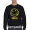 Μπλούζα Φούτερ με στάμπα Nirvana Smiley Face