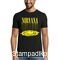 Rock t-shirt με στάμπα Nirvana Smiley Face