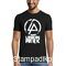Rock t-shirt με στάμπα Linkin Park Symbol Slogan