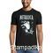 Heavy metal t-shirt με στάμπα Metallica Vintage T Shirt 90's 1999 Gods Of Metal Concert Hetfield