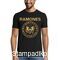 Rock t-shirt με στάμπα Ramones Tommy Johnny Joey Dee dee T-Shirt