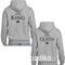 Μπλούζες φούτερ με κουκούλα Her King & His Queen Couple Hoodies Matching Couple Sweatshirt Set Sport Grey