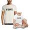 Copy Paste - Daddy and Daughter - Matching Family Shirts Set (Adult Shirt & Baby Bodysuit / Toddler Shirt)
