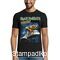 Heavy metal t-shirt με στάμπα Iron Maiden Flight 666