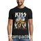 Rock t-shirt με στάμπα Vintage Kiss Gene Simmons Concert Rock Band
