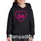 Μπλούζα Φούτερ με κουκούλα Little Mix "LM Heart Logo" Hoodie