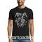 Heavy metal t-shirt με στάμπα Metallica Live Wire