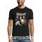 Heavy metal t-shirt με στάμπα Slipknot  Band Gene Simmons Demon Face