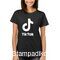Μπλούζα t-shirt  με στάμπα Tik Tok