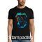 Μπλούζα με στάμπα Metallica T Shirt Death Reaper Black Classic Rock Metal Band