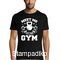 Mπλούζα με στάμπα Gym Fitness Meet me at the Gym T-shirt