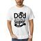 Mπλούζα με στάμπα Dad Is My Super Hero T Shirt