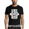 Mπλούζα με στάμπα Gym Fitness Eat Sleep Gym Repeat T-shirt