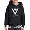 Φούτερ μπλούζα με κουκούλα με στάμπα Kpop Seventeen Hoodie