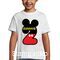 Παιδικό μπλουζάκι με στάμπα γενεθλίων Mickey Birthday 2 years with name