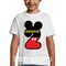 Παιδικό μπλουζάκι με στάμπα γενεθλίων Mickey Birthday 2 years with name