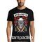 Heavy metal t-shirt με στάμπα Megadeth Skeleton and Bullets
