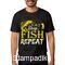 Μπλούζα με στάμπα ψαρέματος Eat Sleep Fish Repeat Shirt