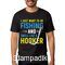 Μπλούζα με στάμπα ψαρέματος I Just Want to Go Fishing And Smell like A Hooker T-shirt