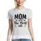 Mπλούζα με στάμπα για τη μαμά Mom Life is the Best Life