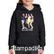 Φούτερ μπλούζα με κουκούλα με στάμπα Blackpink standing members