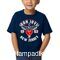 Παιδικό μπλουζάκι Navy  με στάμπα Bon Jovi New Jersey 1983 Tour