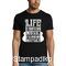 Μπλούζα t-shirt με στάμπα Life Without Music Would a Mistake Shirt