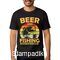 Μπλούζα με στάμπα ψαρέματος Beer & Fishing What else is there? T-Shirt