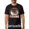 Μπλούζα με στάμπα ψαρέματος I'd Rather Be Fishing T-Shirt Fisherman Shirt