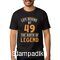 Mπλούζα με στάμπα γενεθλίων Life begins at 49 the birthday of legend Black t-shirt
